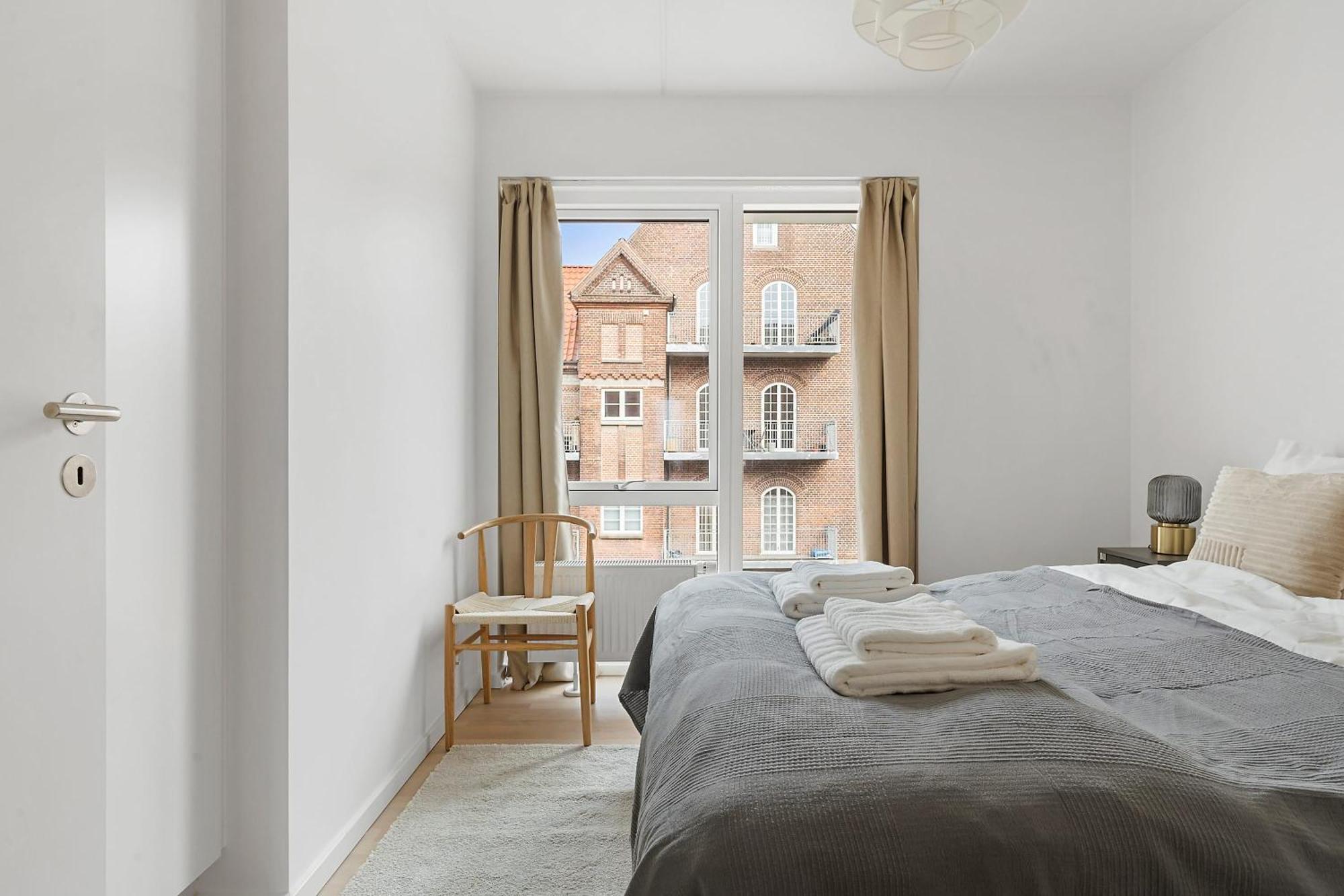A Stylish Getaway In Modern Surroundings Apartment Arhus Bagian luar foto