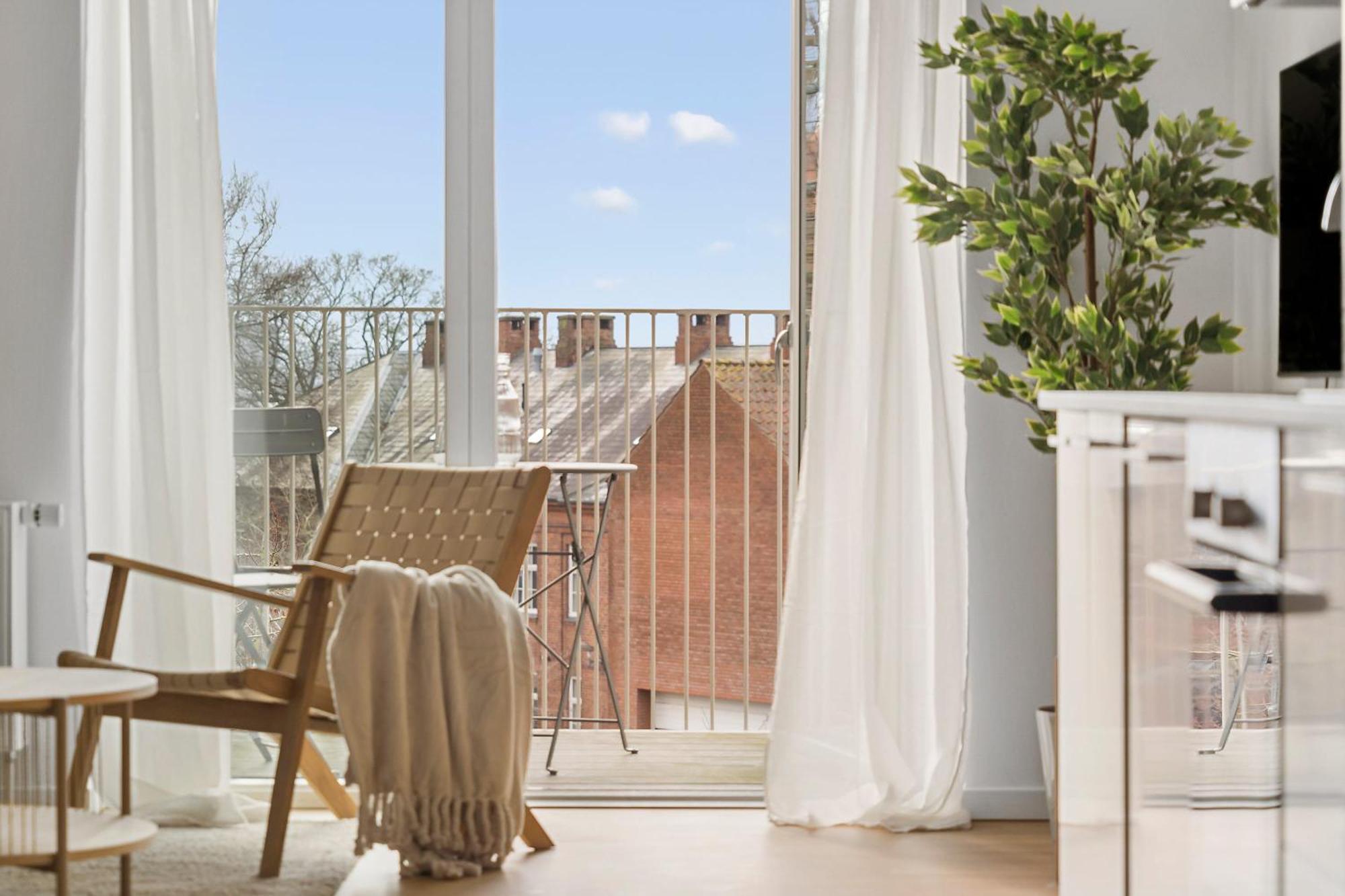 A Stylish Getaway In Modern Surroundings Apartment Arhus Bagian luar foto